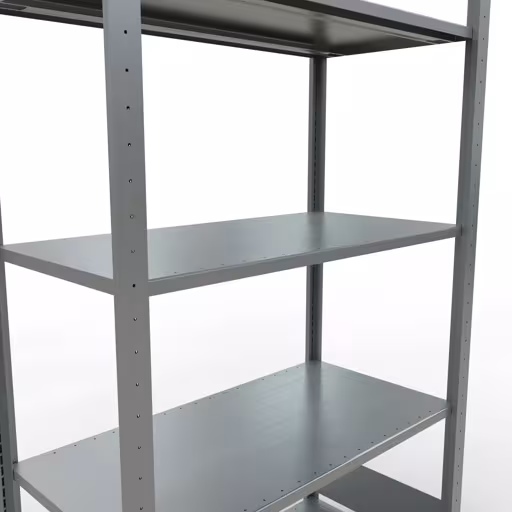 Figuur nr. 15 van het artikel basisrek, legplank-insteeksysteem MULTIplus85, 2000 x 1000 x 500 mm, 5 legborden, verzinkt uit de productgroep insteeksysteem van het merk Schulte Lagertechnik.