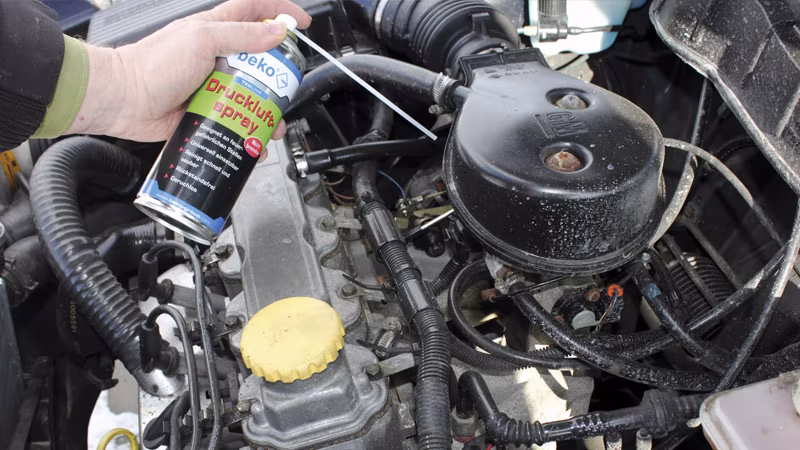 TecLine persluchtspray 400 ml, niet brandbaar Maschine, Motor, Motorrad, Person