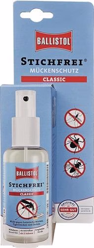 BALLISTOL muggenwerend middel, 100 ml pompspray, van het merk Stichfrei BALLISTOL muggenspray, 100 ml pompspray, uit de categorie dierafweermiddelen, artikelnummer 4000354497
