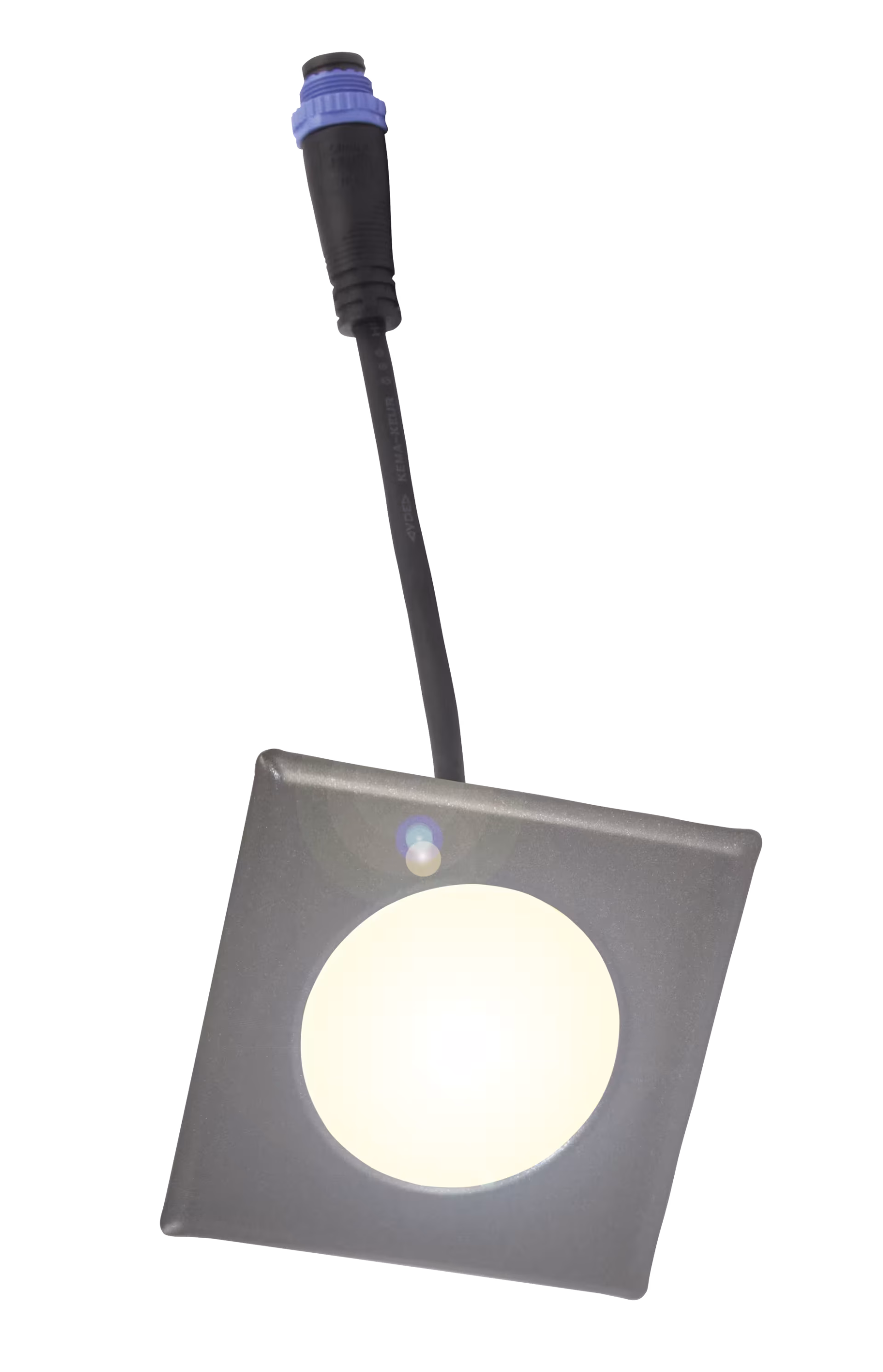 TerraLight enkele spot vierkant 60 x 60 mm, antraciet DB 703 FS, warm wit van Beko TerraLight enkele spot vierkant 60 x 60 mm, antraciet DB 703 FS, warm wit uit de categorie terrasverlichting met art.nr. 505 70 104