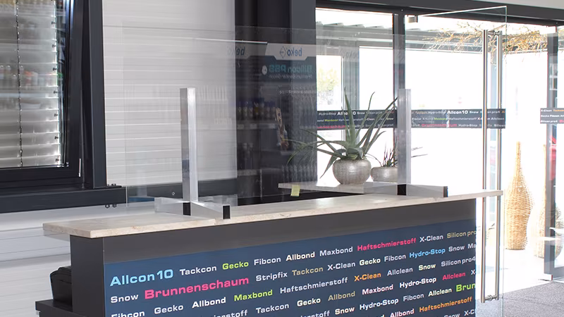 Pro Tack 1000 dubbelzijdige kleefband - glashelder UV-bestendig, 19 mm x 10 m Tabelle, Pflanze, Pflanze im Topf, Schreibtisch, Empfang