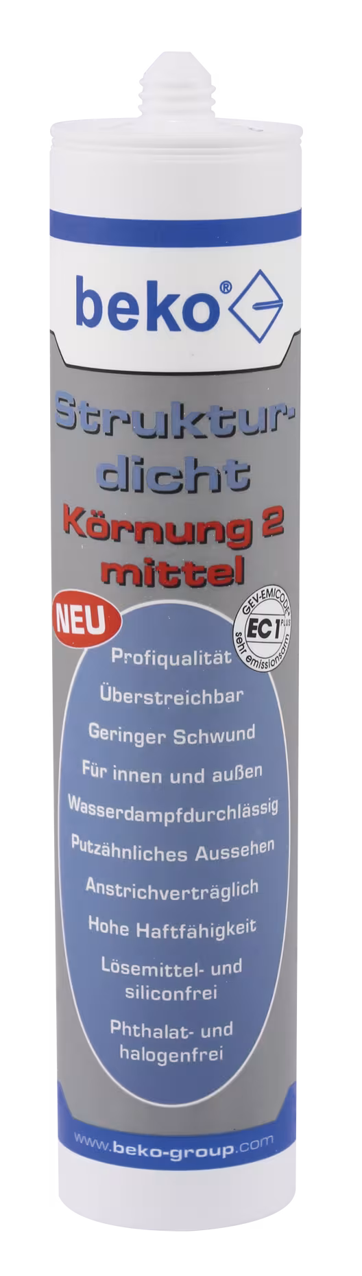 Structuurdicht 310 ml wit structuur, korrelgrootte 2 MEDIUM uit de categorie afdichtingsmiddelen met art.nr. 230 332