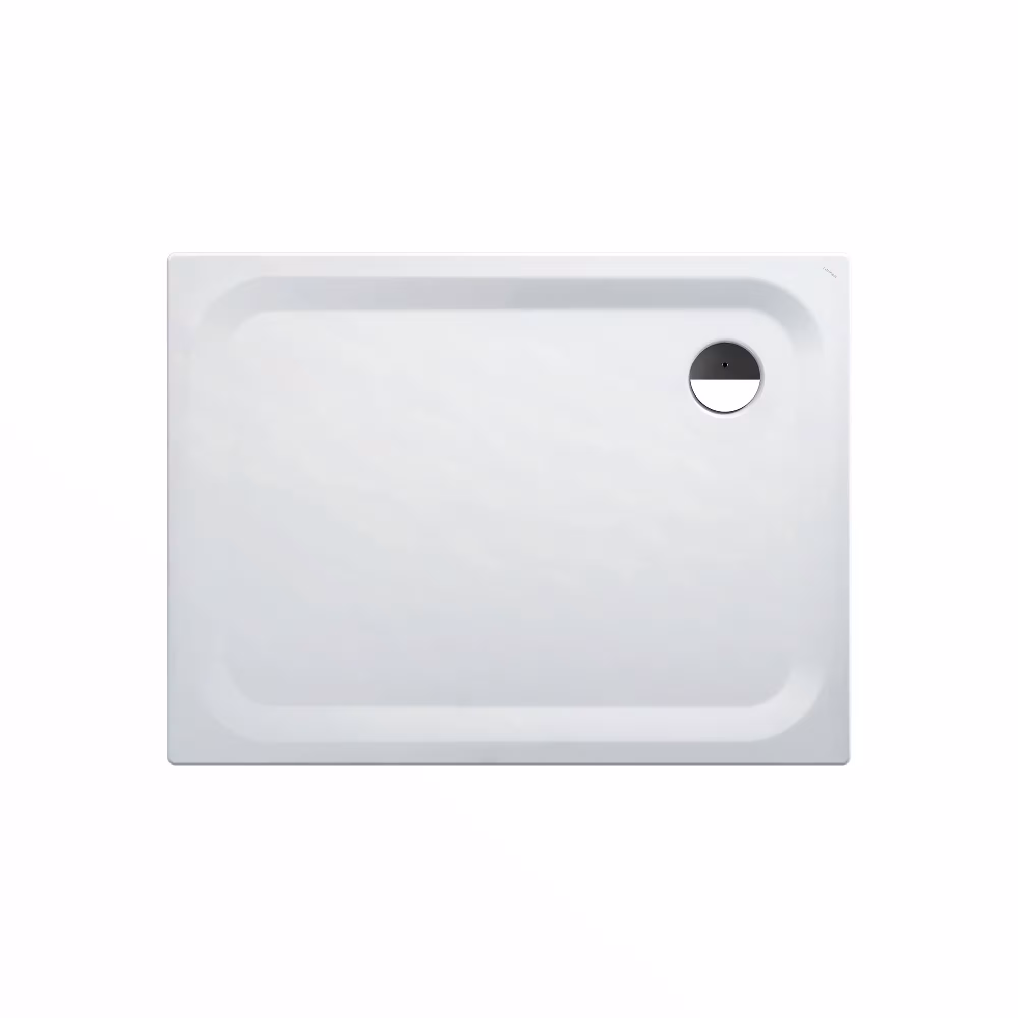 Platte douchebakken van staal, douchebakken van geëmailleerd staal, art.nr. 1035967