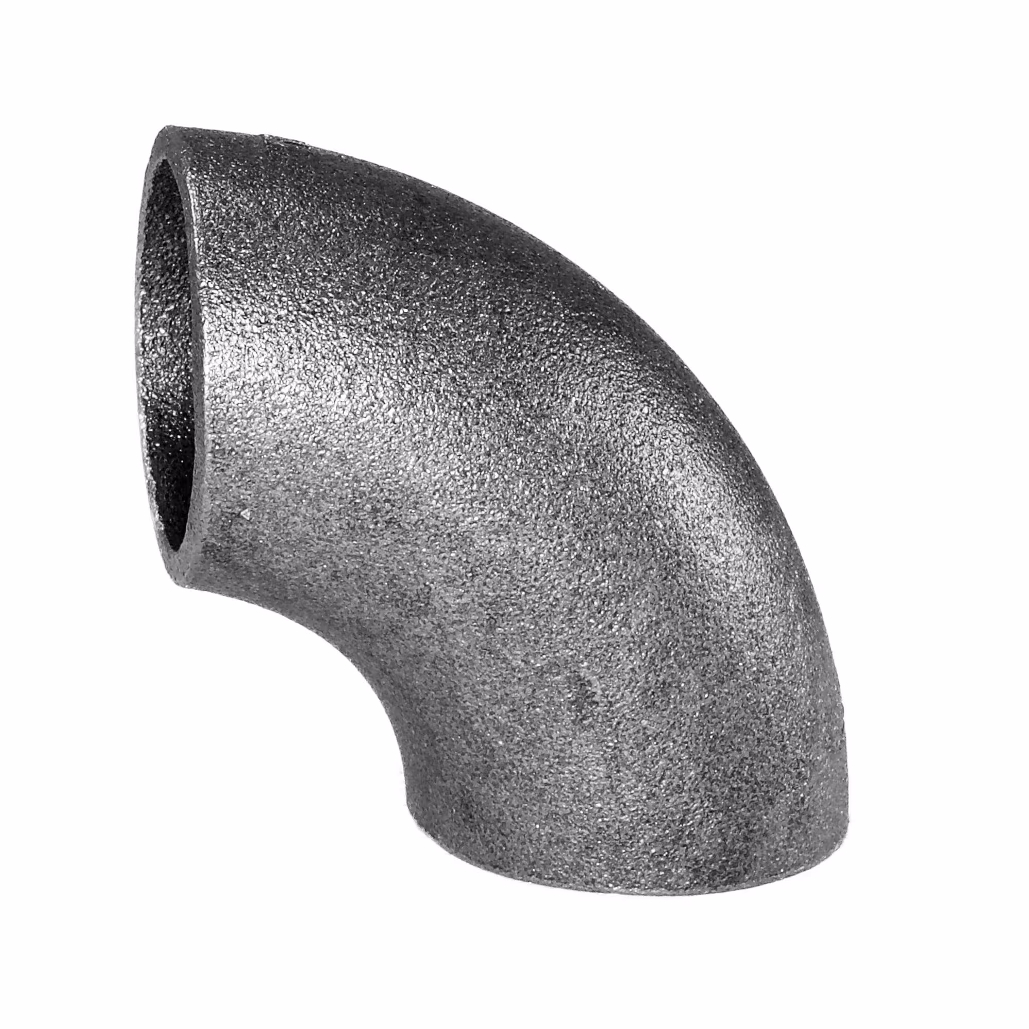 Lasellebogen 90° kort helder van Atusa Lasbochten 90° kort, blank, lasfittingen zwart