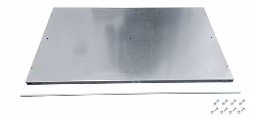 Extra plank MULTIplus150 1000 x 600, verzinkt, inclusief 4 schroeven + moeren en middenaanslag, accessoires, art.nr. 17261-A-MA