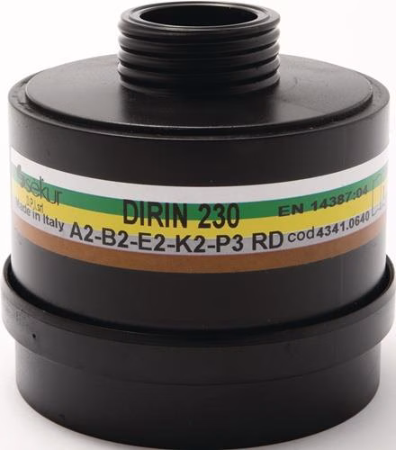 Multibereik combinatiefilter DIRIN 230 A2B2E2K2-P3R D EN14387 van het merk Ekastu Safety Multibereik combinatiefilter DIRIN 230 A2B2E2K2-P3R D EN14387 uit de categorie ademhalingsmaskers en filters met artikelnummer 4000370808