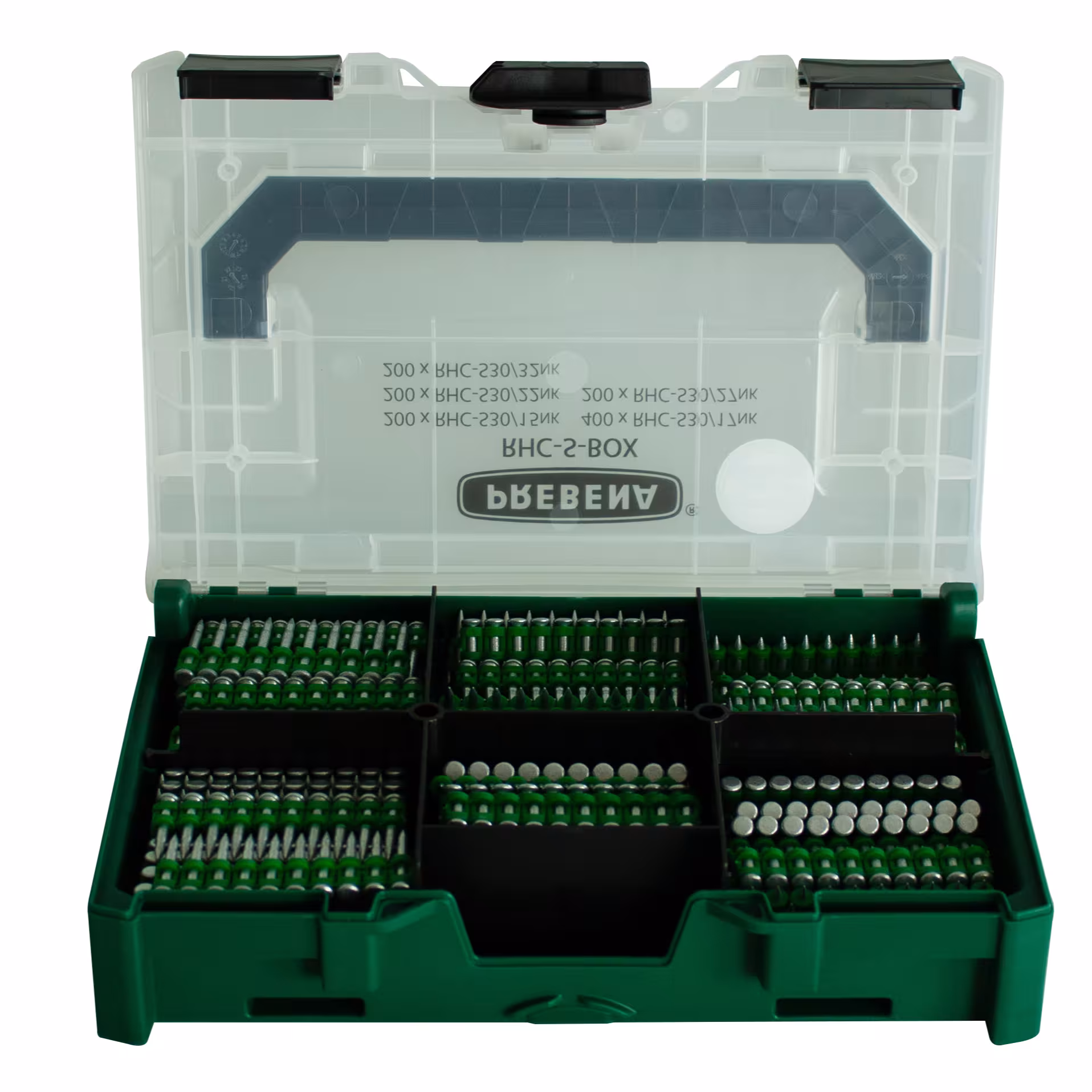 RHC-L-BOX verzinkt licht, nieten & spijkers, art.nr. RHC-S-BOX