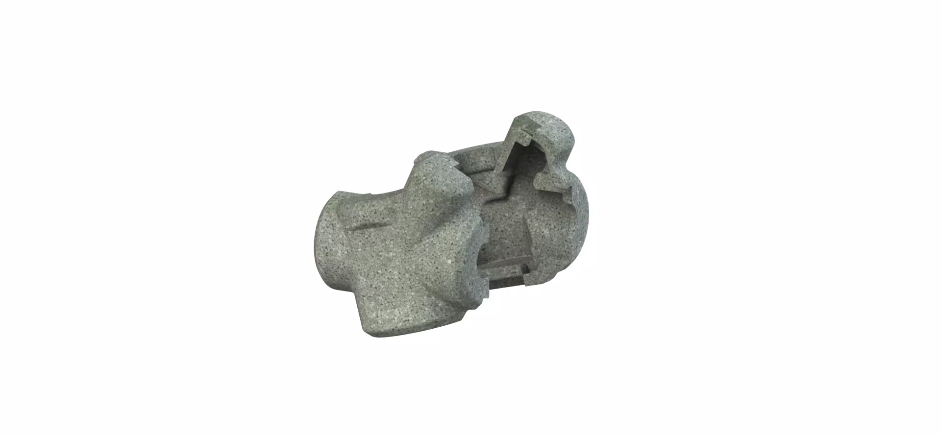 Passende isolatieschaal van EPP-kast serie AB-QM zilvergrijs voor Danfoss AB-QM 4.0 regelklep van GWK Kuhlmann GWK EPP kast serie AB-QM zilvergrijs voor regelklep Danfoss AB-QM 4.0, fittingisolatie
