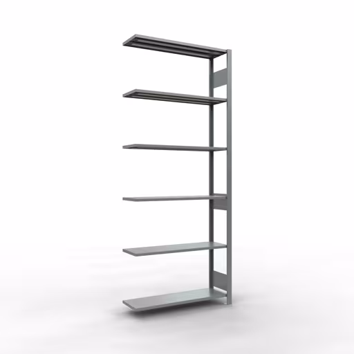 Figuur nr. 14 van het artikel aanbouwrekken, legbordstellingen, insteeksysteem MULTIplus85, 2500 x 1000 x 300 mm, 6 legborden, verzinkt uit de productgroep insteeksysteem van het merk Schulte Lagertechnik.