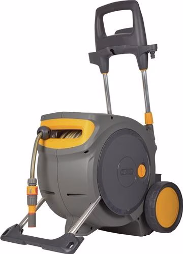 Slanghaspelcarrousel Auto Reel Mobiele aansluiting met schroefdraad 12,5 mm 1/2 inch kunststof/metaal HOZELOCK uit de categorie slanghaspels en slanghaspels met onderdeelnummer 4000000845