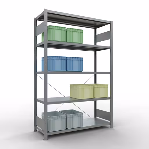 Figuur nr. 9 van het artikel insteeksysteem basisplank 2000x1300x500 mm, type 250 kg, verzinkt uit de productgroep insteeksysteem van het merk Schulte Lagertechnik.