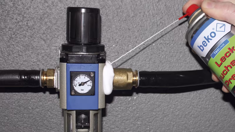 TecLine lekdetectiespray -PREMIUM- 400 ml inhoud, 500 ml verpakking Person