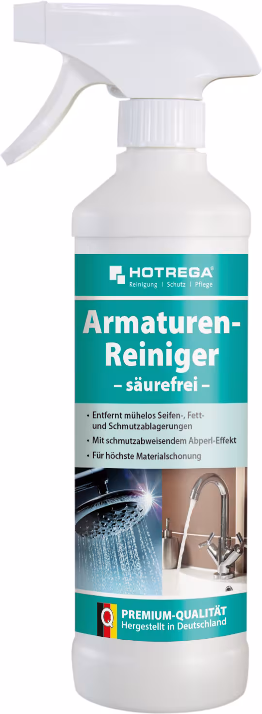 Armatuurreiniger – zuurvrij, gebruiksklaar van Hotrega Armatuurreiniger – zuurvrij, gebruiksklaar, sanitairreiniger, art.nr. H160473
