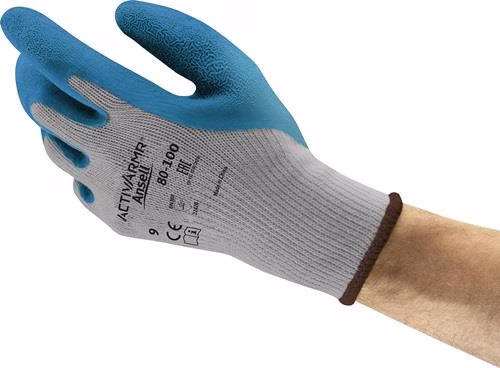Ansell ActivArmr® 80-100 maat 10 blauw/grijze handschoenen EN 388 PBM II ActivArmr® 80-100 handschoenen, maat 10, blauw/grijs, EN 388 PBM II, snijbestendige handschoenen, artikelnummer 4000371353