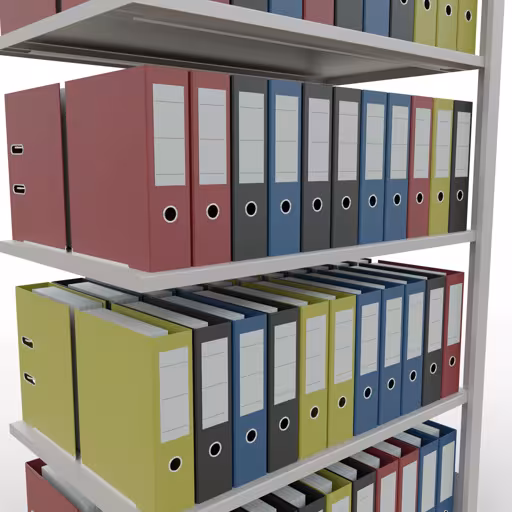 Figuur nr. 13 van het artikel aanbouwrekken, kantoorrekken, insteeksysteem MULTIplus150, 1800 x 1000 x 600 mm, 5 planken, zonder middenaanslag, lichtgrijs uit de productgroep kantoorrekken van het merk Schulte Lagertechnik.