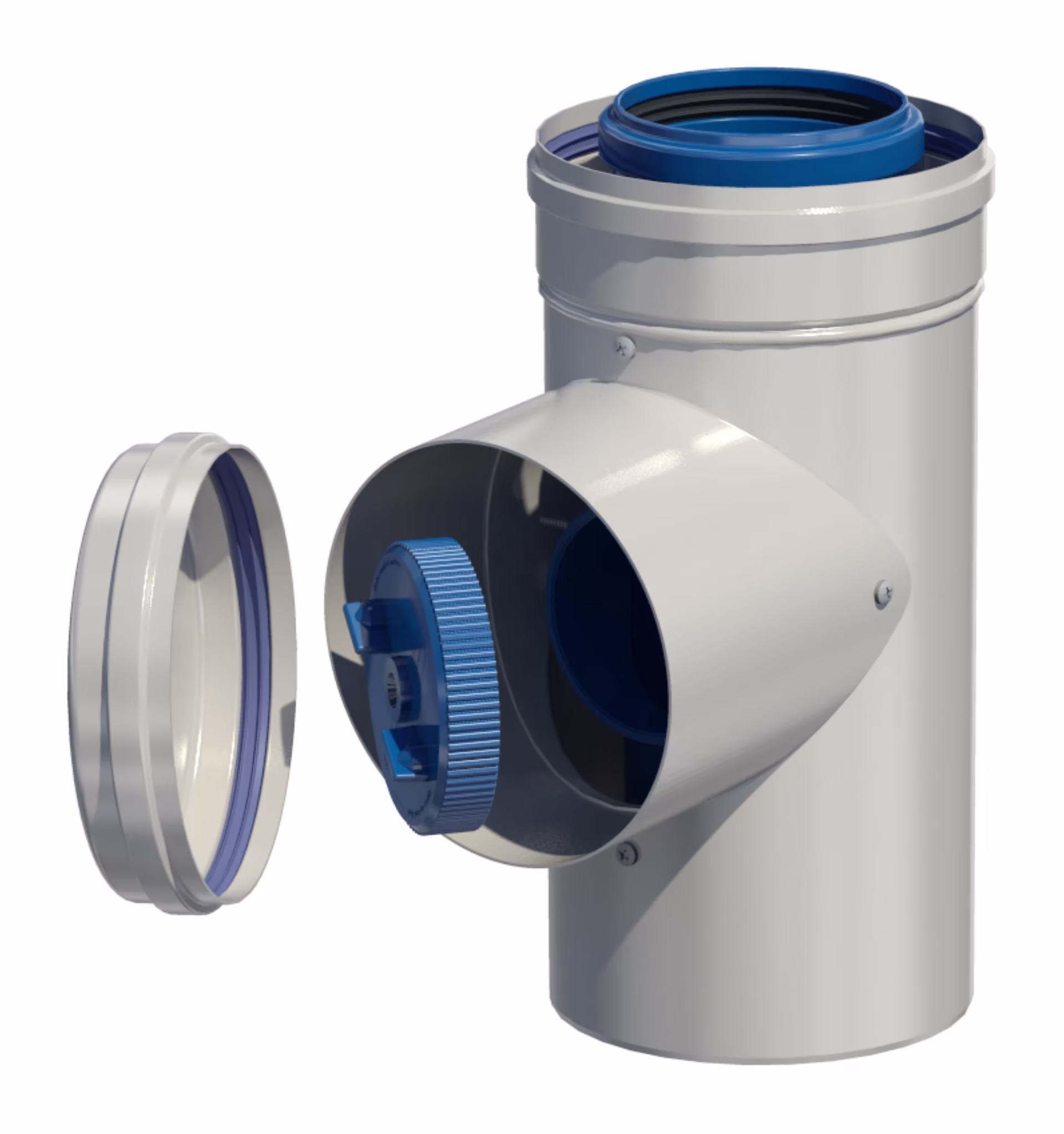 CB AZ inspectiestuk D 110/150 van Skoberne CB AZ inspectiestuk D 110/150 uit de categorie kunststof uitlaatsystemen met artikelnr. 762114