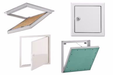 Inspectiedeuren en -kleppen Inspectiedeuren en -kleppen