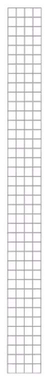 Figuur nr. 8 van het artikel draadgaas zijwand 1950 x 200 mm (H x D), blank verzinkt uit de productgroep schroefsysteem van Schulte Lagertechnik.