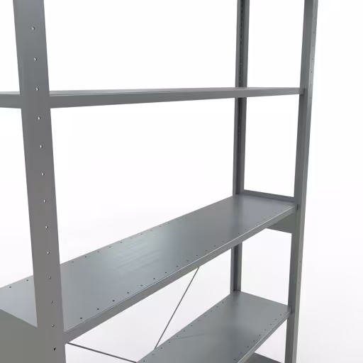 Insteeksysteem basisplank 2500x1300x300 mm, type 150 kg, verzinkt met GTIN 4004514217578 Insteeksysteem basisplank 2500x1300x300 mm, type 150 kg, verzinkt van Schulte Lagertechnik met het artikelnr. 12731-130