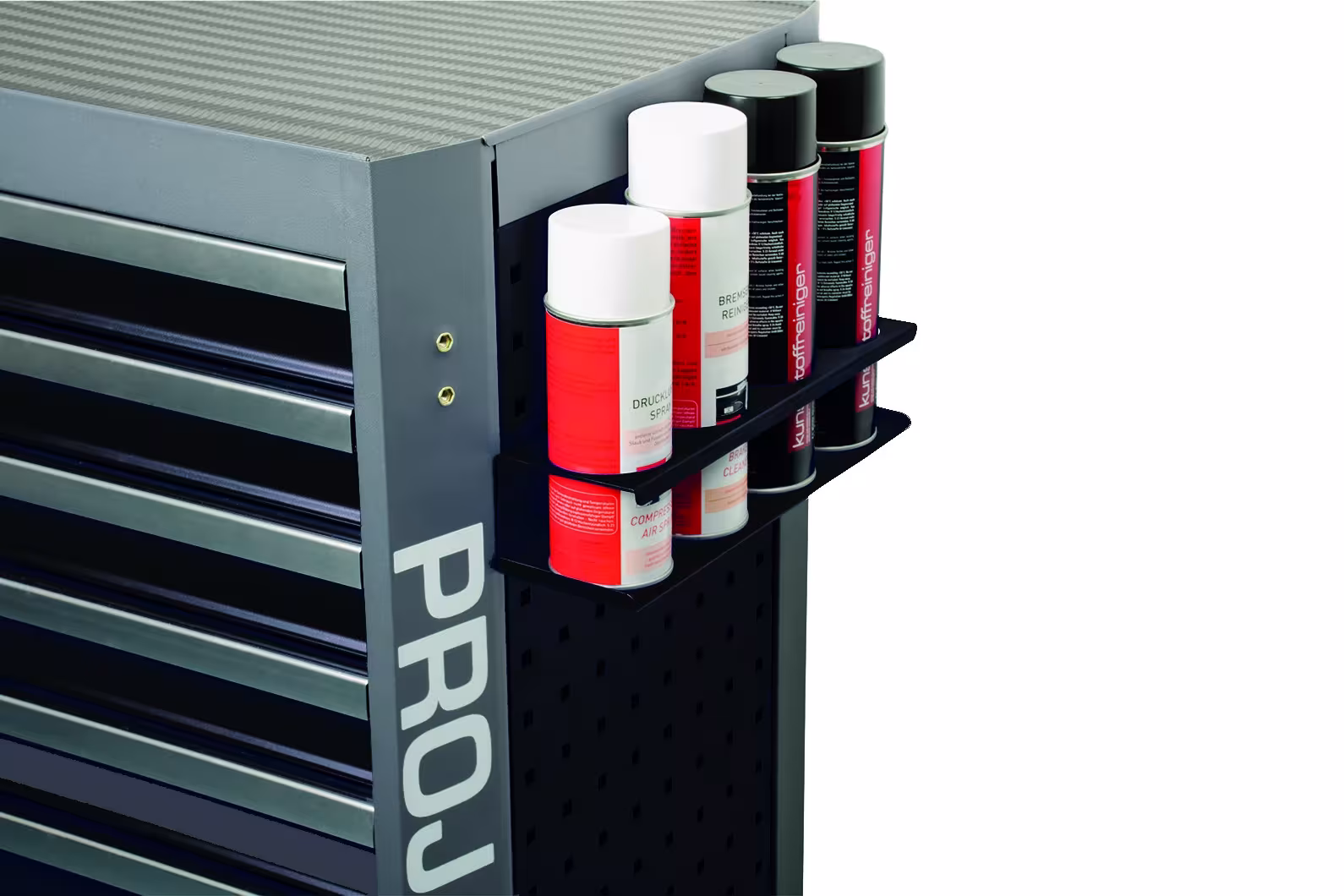 Blikjeshouder van PROJAHN Blikjeshouders, organisatiesystemen & werkplaatswagens