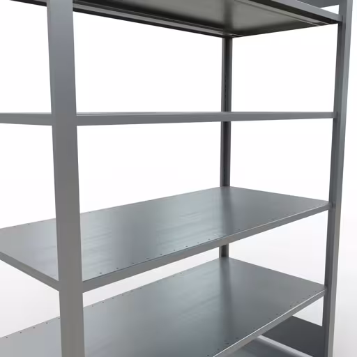 Afbeelding nr. 12 van het artikel, kantoorrekken, insteeksysteem MULTIplus150, 2000 x 1300 x 600 mm, 6 legborden, verzinkt, zonder middenaanslag uit de productgroep kantoorrekken van Schulte Lagertechnik