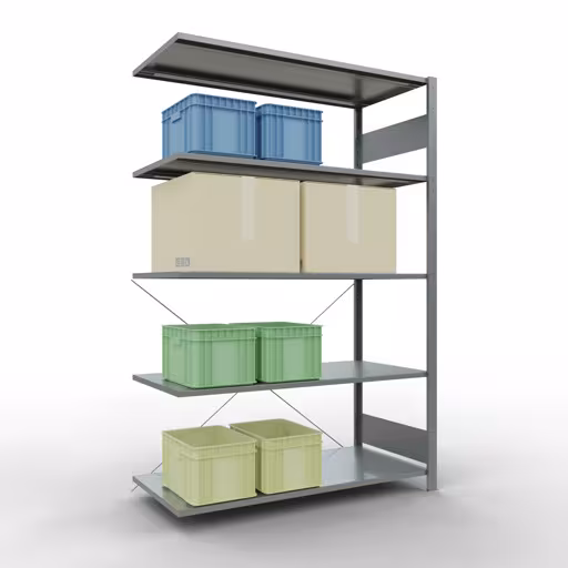 Productafbeelding nr.6 van het artikel insteeksysteem opzetplank 2000x1300x600 mm, type 150 kg, verzinkt uit het insteeksysteem assortiment van Schulte Lagertechnik