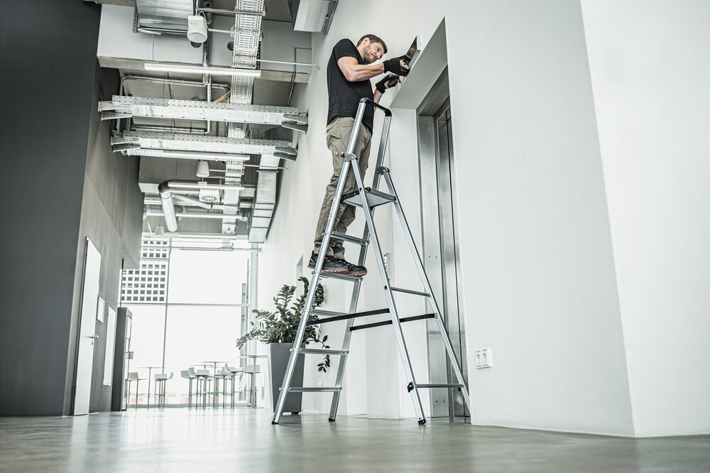 Milieubild 3815956 Munk ML trap, enkelzijdige toegang, 4 treden