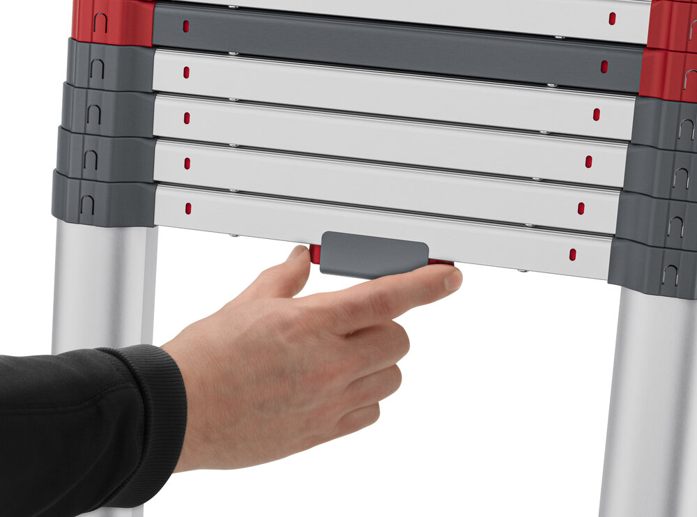 Produktbild (Abb. Ähnlich) 3815177 Munk ML trede telescopische ladder 9 treden