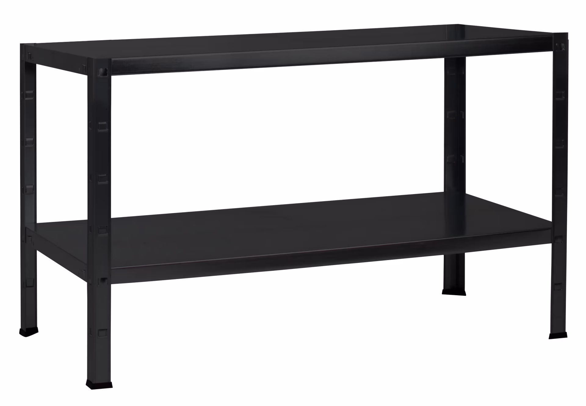 SCHULTE Regalwelt insteekplank met 2 planken, 43x120x40 cm, zwart van het merk Schulte Regalwelt uit het assortiment insteeksysteem