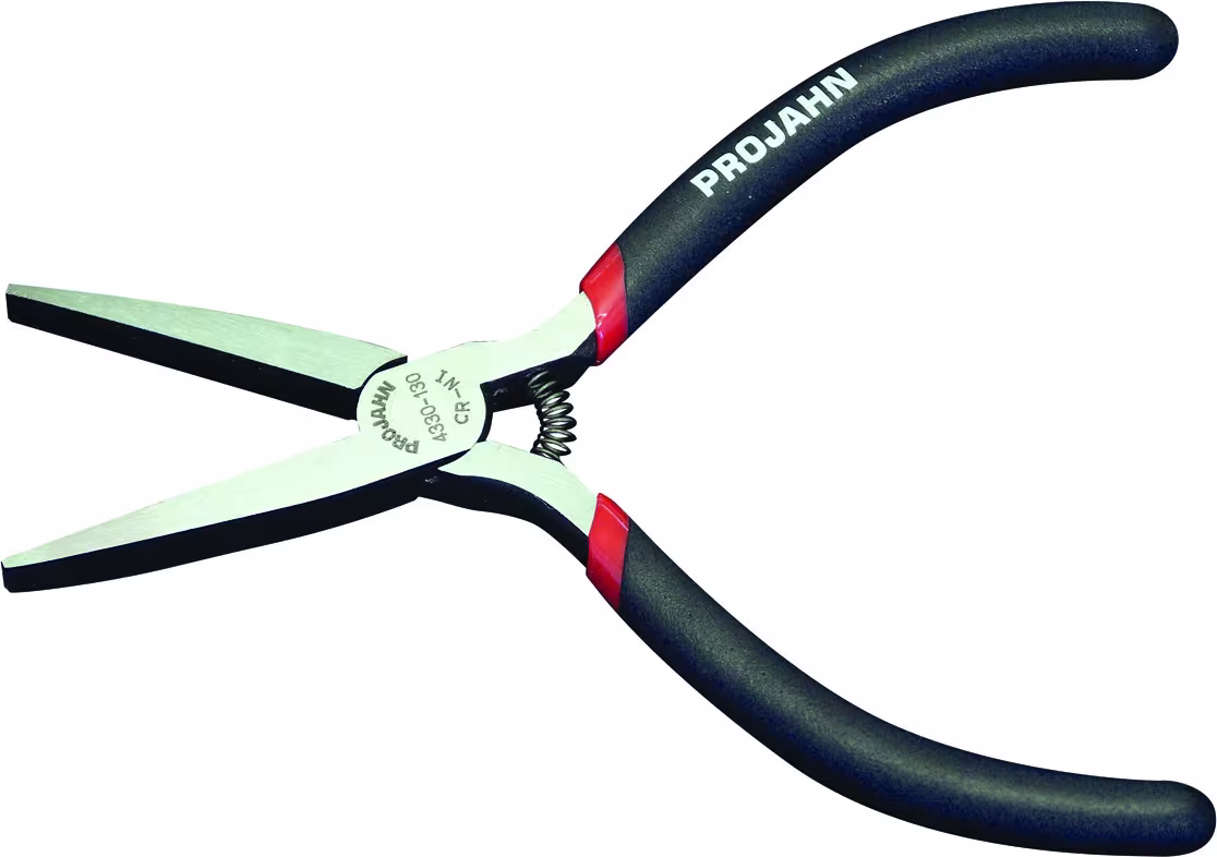 Elektronica platbektang 130 mm van het merk PROJAHN uit het tangenassortiment