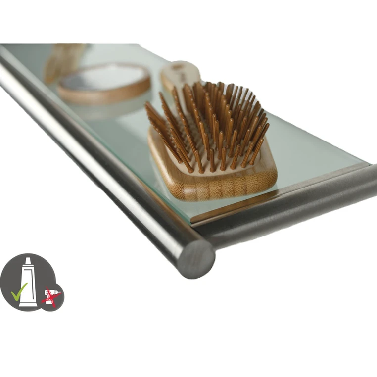 Ohne Text 2179438 AXIAAL glasplateau van roestvrij staal - voor BONDING of DRILLING