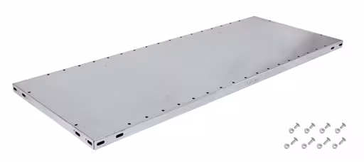 Figuur nr. 8 van het artikel extra plank MULTIplus150 1000x400 mm, verzinkt, incl. 8 schroeven + moeren uit de productgroep kantoorrekken van Schulte Lagertechnik