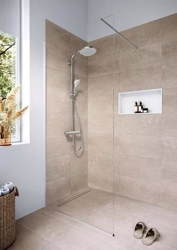 Hansgrohe Showerpipe CROMETTA S 240 1JET DN 15 16 l/min chroom