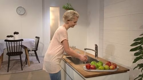 Hansgrohe ééngreeps keukenmengkraan 160 LOGIS DN 15 chroom