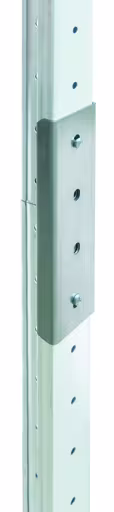 Koppelstuk voor 2 T-profielen, RAL 5010 gentiaanblauw van Schulte Lagertechnik uit het plug-in systeem-assortiment