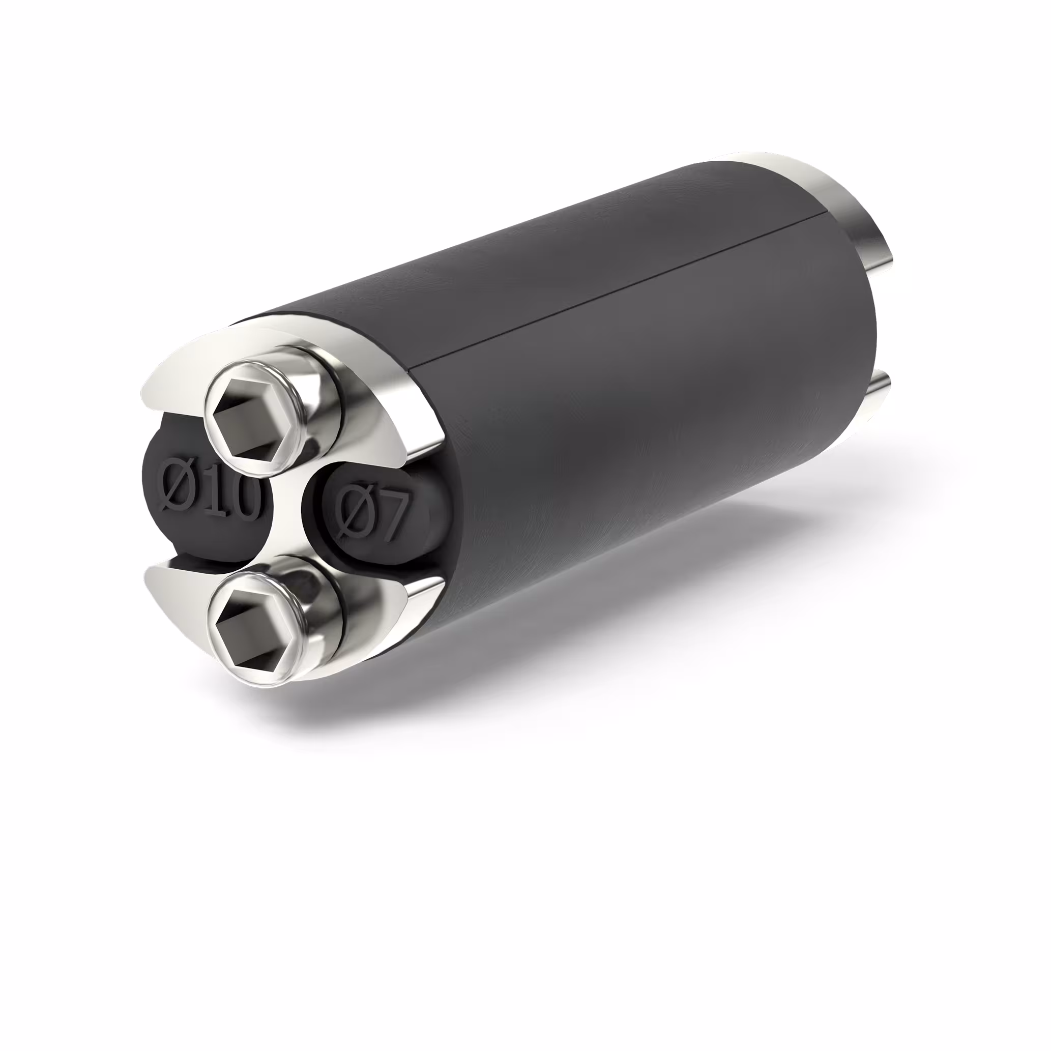 UGA rubberen persafdichting GPD-VS35/G/60/1x, kerngat Ø 35 mm, buitendiameter 35 mm, gat Ø 5 mm van UGA System-Technik Rubberen persafdichting-VS (zeer klein), kabelbescherming, art.nr. 486635005124