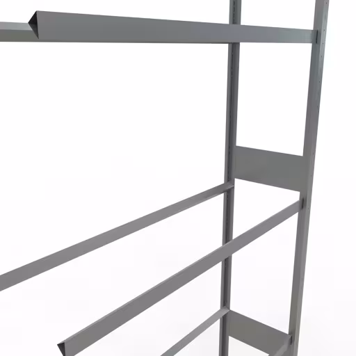 Figuur nr. 11 van het artikel aanbouwrek, wielen-/bandenrek, 3500 x 1300 x 400 mm, verzinkt, 5 opslagniveaus met 150 kg vakbelasting per niveau uit de productgroep legbordstellingen van Schulte Lagertechnik