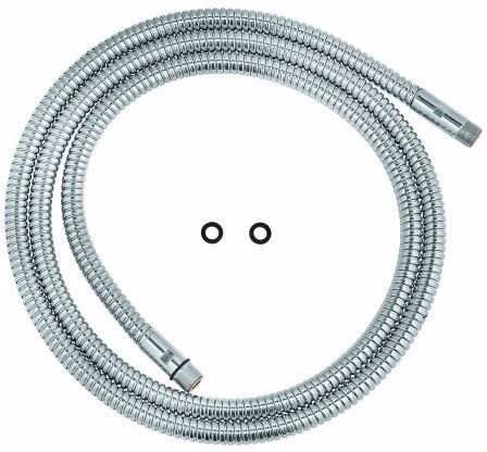 GROHE doucheslang 28146 voor 3-gats badkranen, chroom, van het merk Shower Hoses. GROHE doucheslang 28146 voor 3-gats badkranen, chroom, uit de categorie doucheslangen met artikelnummer 6000502343