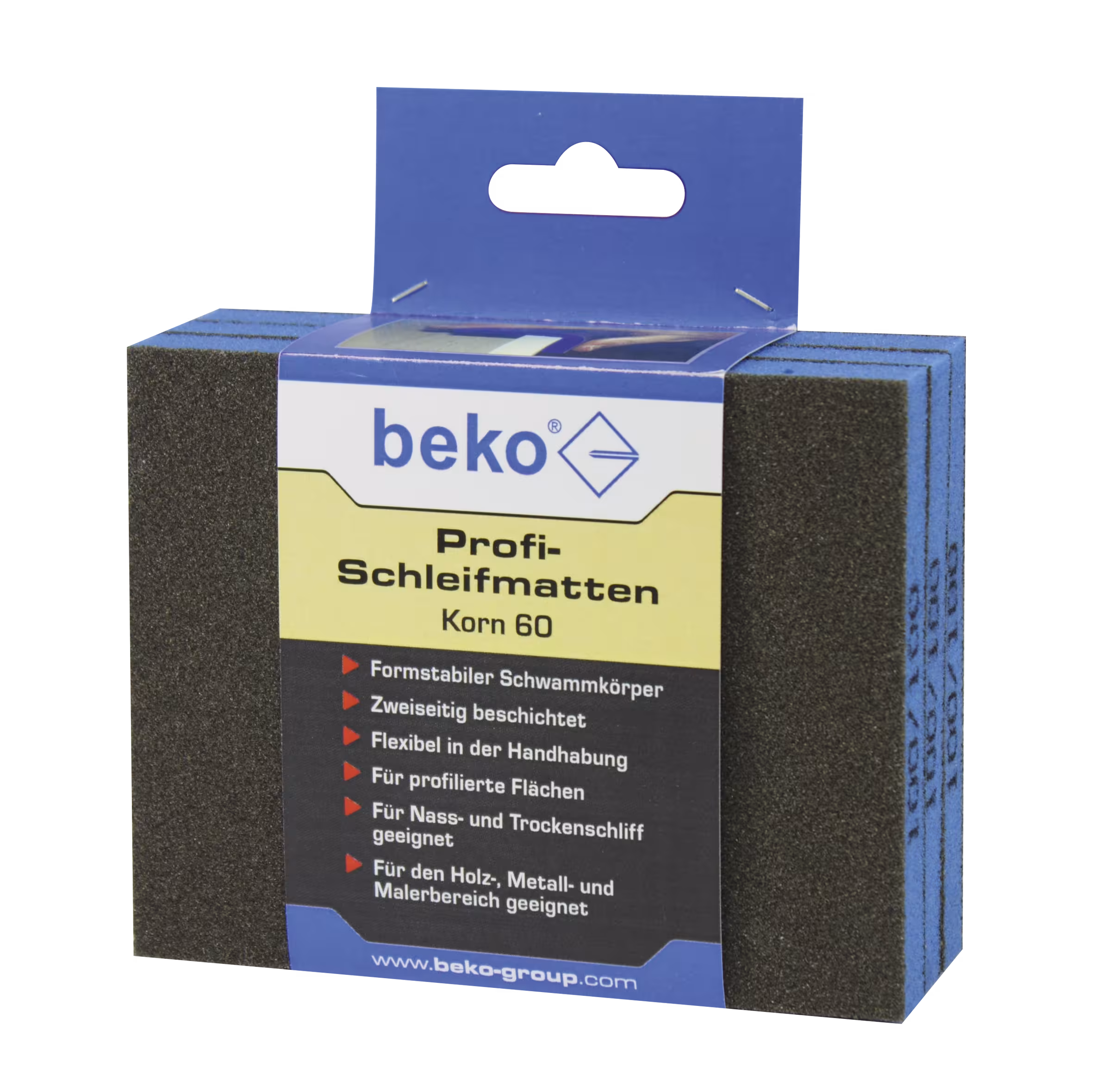 Professionele schuurmatten set van 3, korrel 60 van Beko Professionele schuurmattenset van 3, korrel 60 uit de categorie werkplaatshulp met artikelnr. 902 023 060
