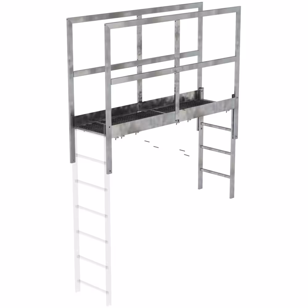 Ontdek de borstweringtrede, verzinkt staal, speciale lengte 1880 mm vrije lengte uit de categorie accessoires & reserveonderdelen voor klimtechniek met artikelnr. 63187 in de qpool24 onlineshop