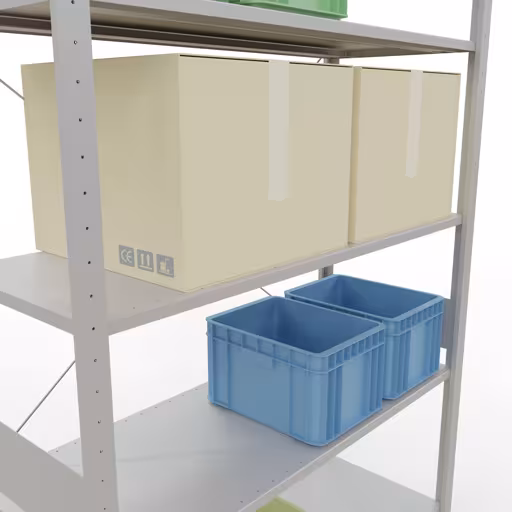 Extra afbeelding van het artikel insteeksysteem basisplank 3000x1300x500 mm, type 150 kg, lichtgrijs uit basisplank