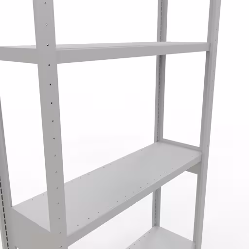 Basisplank, plankplank, insteeksysteem MULTIplus250, 3000 x 1000 x 300 mm (HxBxD), 7 planken, RAL 7035 lichtgrijs van Schulte Lagertechnik met het artikelnr. 32832-LR