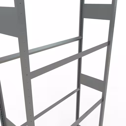 Figuur nr. 11 van het artikel basisrek, wielen-/bandenrek, 4500 x 1150 x 400 mm, verzinkt, 6 opslagniveaus met 150 kg vakbelasting per niveau uit de productgroep stellingrekken van Schulte Lagertechnik.