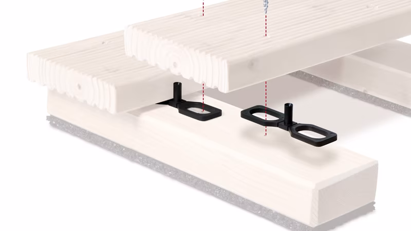 beko TERRASYS afstandhouder 7 mm Holz