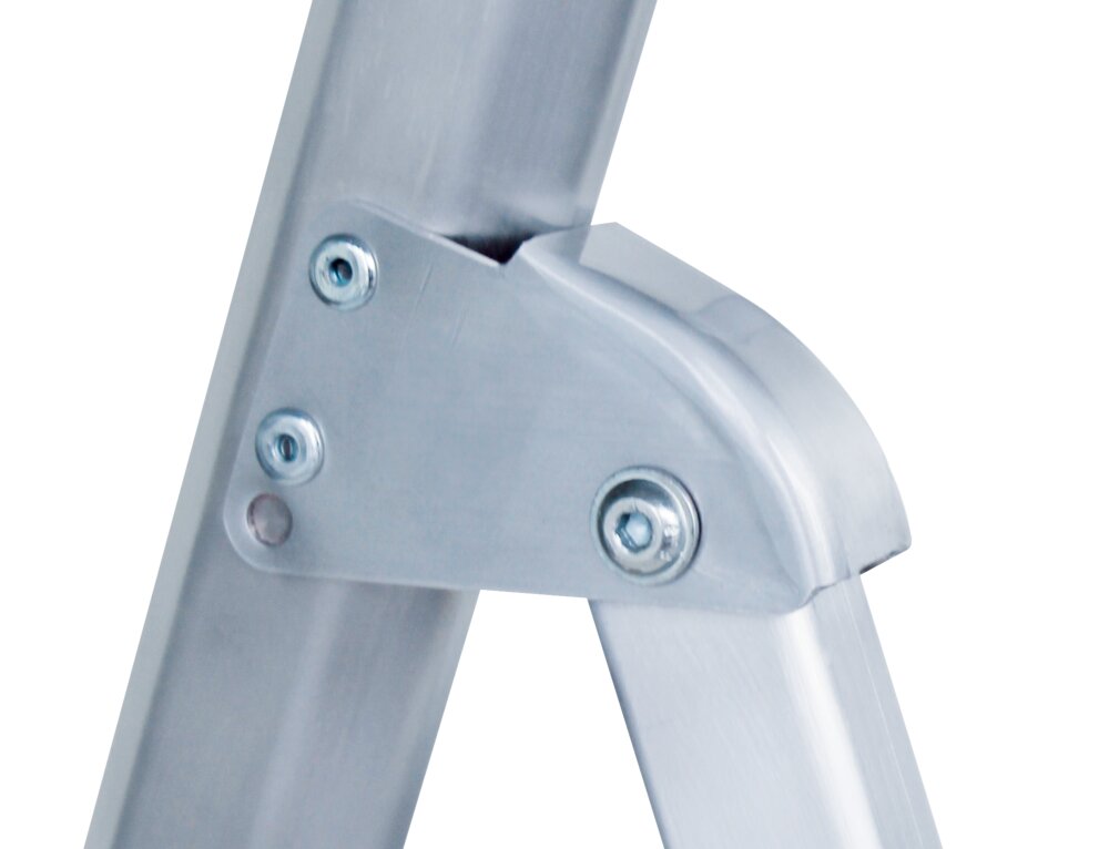 Produktbild Detailansicht 3815961 Munk ML trap, enkelzijdige toegang, geanodiseerd aluminium, 4 treden