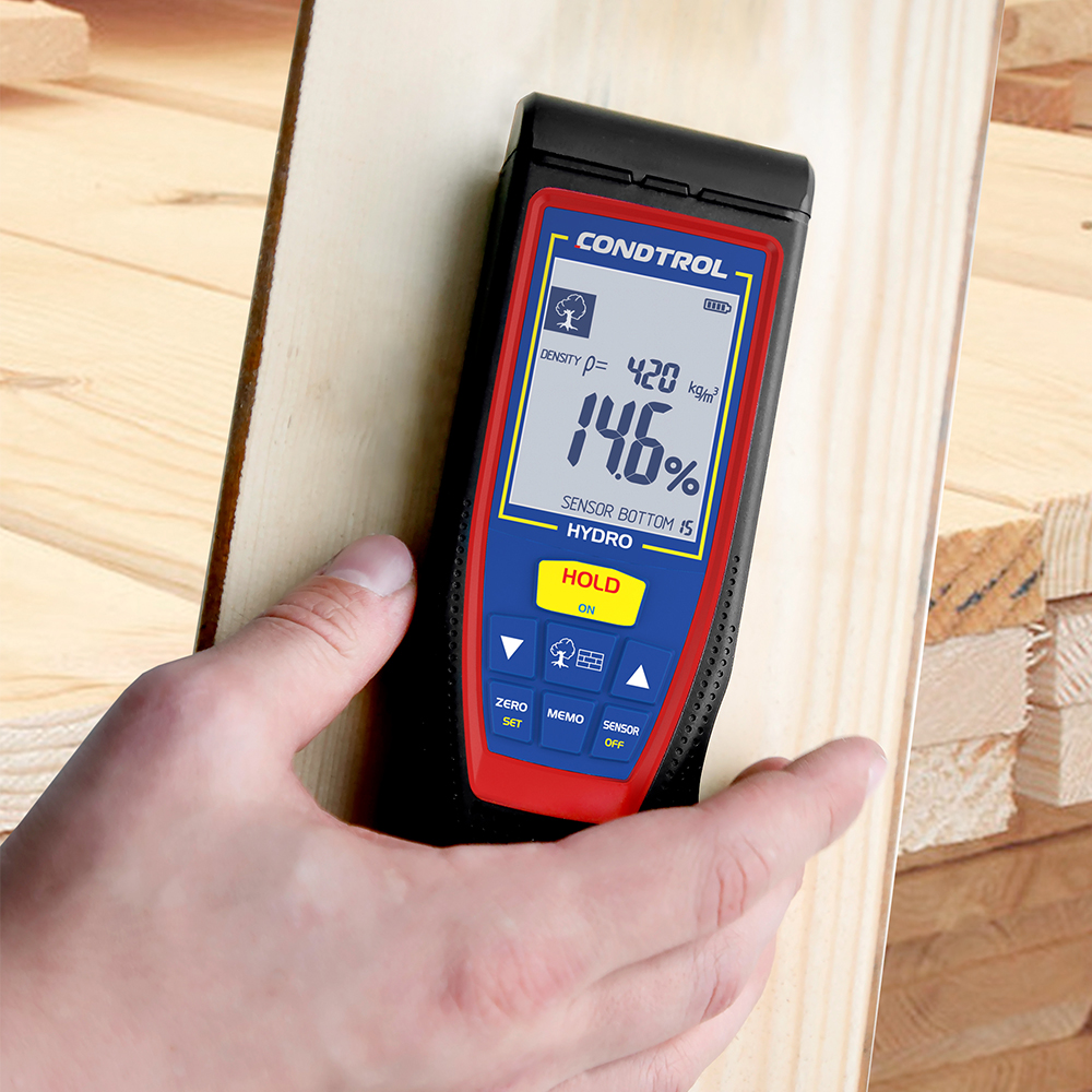 Hydro vochtmeter voor hout en beton