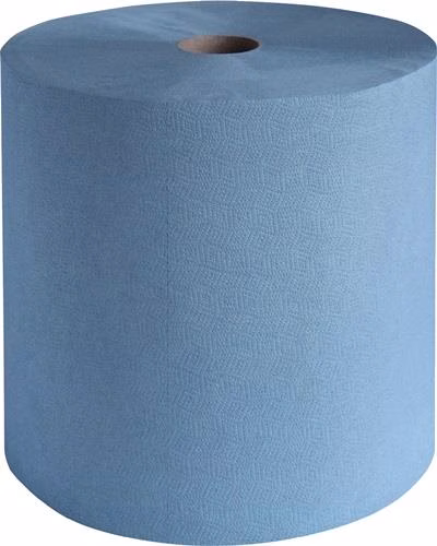 Schoonmaakdoekrol Profix® Durex Plus, lengte ca. 380 mm x breedte ca. 360 mm, blauw, uit de categorie schoonmaak- en poetsdoeken, handdoeken, handdoekrollen, artikelnummer 9000469008