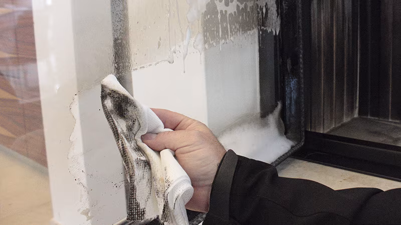 TecLine schoorsteenreiniger 400 ml Drinnen, Innenarchitektur, Person