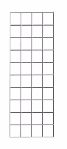 Gaaszijwand 500 x 200 mm (H x D), blank verzinkt, accessoires, art.nr. 12453-C