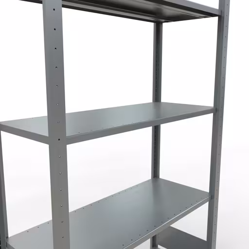 Figuur nr. 14 van het artikel basisrek, legplank-insteeksysteem MULTIplus85, 2000 x 1000 x 400 mm, 5 legborden, verzinkt uit de productgroep insteeksysteem van het merk Schulte Lagertechnik.